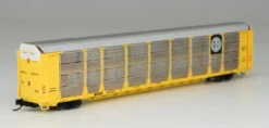 InterMountain 452111-02 - Bi-Level Autorack (BNSF - Black & White Herald) BNSF 300180 - HO Scale