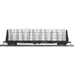 Jaeger Products 4000 - 60' Flat Car Lumber Load Kit -- ATCO Lumber Limited- HO Scale Kit