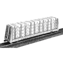 Jaeger Products 6820 - 53' GSC Flat Car Lumber Load -- Georgia Pacific- HO Scale Kit