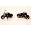 JL Innovative 902 - Classic '47 Motorcycles(2) One/saddlebags - HO Scale Kit -ScaleSigns Sales Store jli902 63037.1671411255