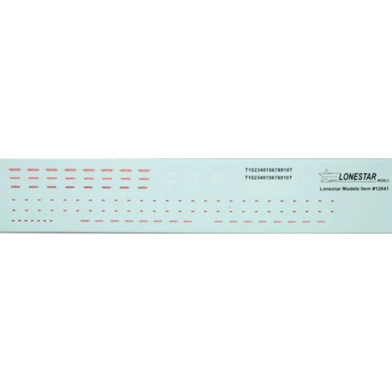 Lonestar Model 12041 - Trailmobile 40' Flatbed Trailer Accessory Pack - HO Scale 3 Lonestar Model 12041 - Trailmobile 40' Flatbed Trailer Accessory Pack - HO Scale