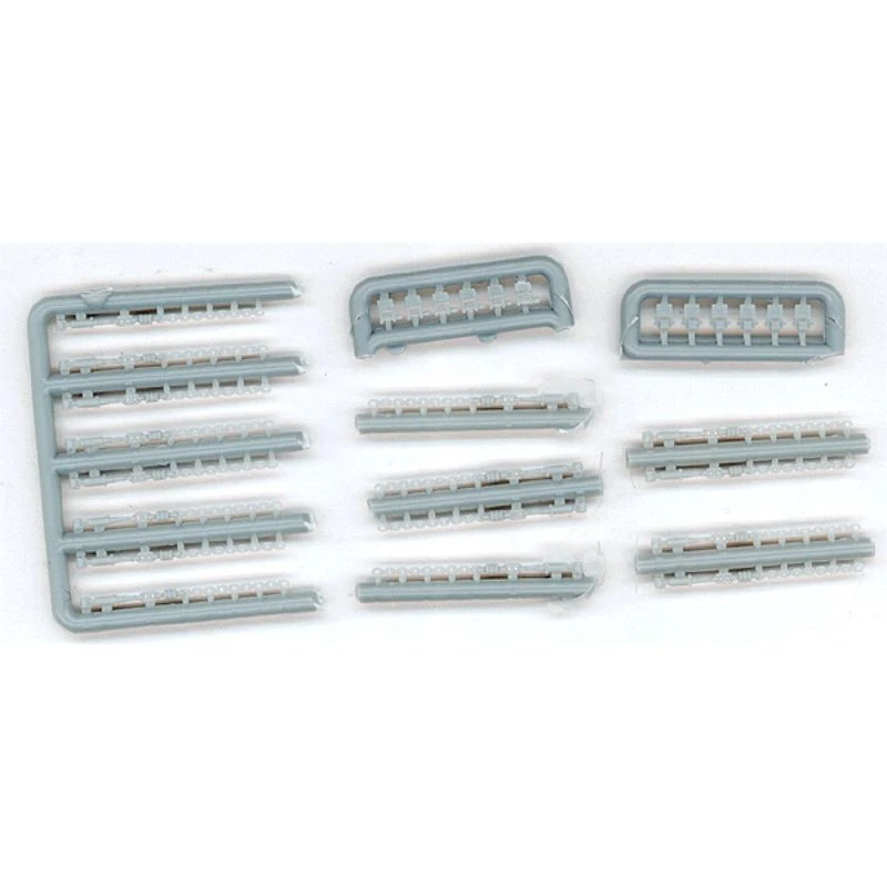 Lonestar Model 12109 - Load Tie Downs; 15 Chain W/Rachet & 12 Roll-Up Tie Downs - Rail Brown - HO Scale Kit 3 Lonestar Model 12109 - Load Tie Downs; 15 Chain W/Rachet & 12 Roll-Up Tie Downs - Rail Brown - HO Scale Kit