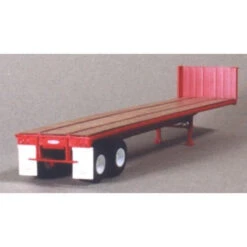Lonestar Models 5000 - Trailmobile 40' Trailer Kit - Trailmobile Red - HO Scale Kit