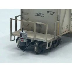 MACRail 920S - Early End Of Train Device Scale Coupler 3 Pack - Gray - HO Scale