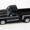 Classic Metal Works 30618 - 1976 Chevy Stepside Pickup - Assembled - Mini Metals(R) -- Midnight Black - HO Scale -ScaleSigns Sales Store mwi30618 09715.1683238931