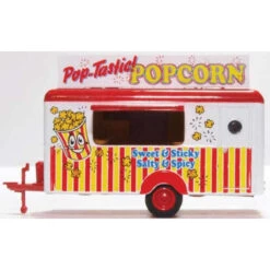 Oxford Diecast 87TR016 - Popcorn Concession Trailer - HO Scale