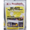 Rix Products 111 - Modern Highway Overpass - HO Scale Kit -ScaleSigns Sales Store rix111 55656.1645223876