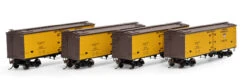 Athearn Roundhouse 1044 - 36' Wood Reefer (4) American Refrigerator Transit (ART) 263/267/271/275 - HO Scale