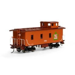 Athearn Roundhouse 11718 - 3 Window Caboose Grand Trunk Western (GTW) 0956 - HO Scale