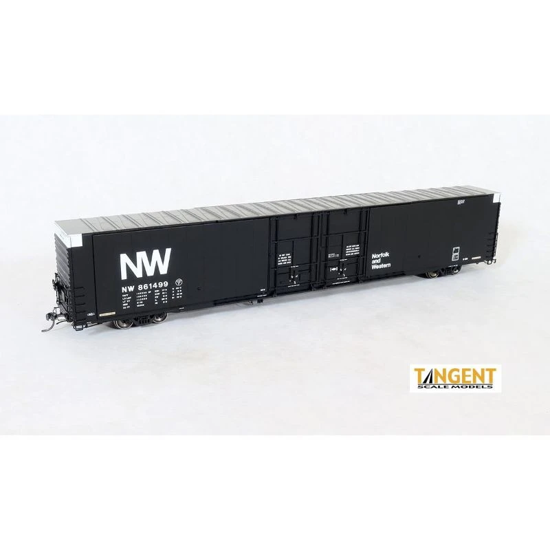 Tangent Scale Models 25042-04 - Greenville 86′ Double Plug Door Box Car Norfolk & Western (NW) 861348 - HO Scale 3 Tangent Scale Models 25042-04 - Greenville 86′ Double Plug Door Box Car Norfolk & Western (NW) 861348 - HO Scale
