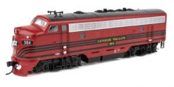 Walthers Mainline 910-21409 - EMD F7A (DCC And Sound) Lehigh Valley (LV) 572 - HO Scale