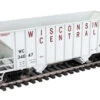 Walthers Mainline 910-56635 - 34' 100-Ton 2-Bay Hopper Wisconsin Central (WC) 34047 - HO Scale 1 Walthers Mainline 910-56635 - 34' 100-Ton 2-Bay Hopper Wisconsin Central (WC) 34047 - HO Scale -ScaleSigns Sales Store wal910 56635 12255.1677457818