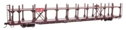 Walthers Mainline 910-8041 - 89' Flatcar W/Bi-Level Open Auto Rack Louisville & Nashville (L&N) 961200 - HO Scale