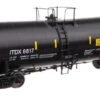 Walthers Proto 920-100063 - 40' Trinity 14,000-Gallon Molten Sulfur Tank Car Sulcom (ITDX) 6890 - HO Scale -ScaleSigns Sales Store wal920 100061 85636.1741378716