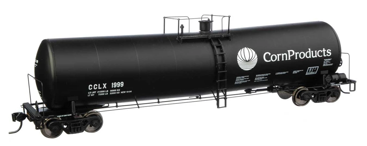 Walthers Proto 920-100256 - 23,000 Gallon Funnel-Flow Tank Car Corn Products (CCLX) 1999 - HO Scale 3 Walthers Proto 920-100256 - 23,000 Gallon Funnel-Flow Tank Car Corn Products (CCLX) 1999 - HO Scale