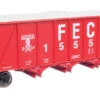 Walthers Proto 920-106037 - 40' Ortner 100 Ton Open Rock Aggregate Hopper Florida East Coast (FEC) 15555 - HO Scale 1 Walthers Proto 920-106037 - 40' Ortner 100 Ton Open Rock Aggregate Hopper Florida East Coast (FEC) 15555 - HO Scale -ScaleSigns Sales Store wal920 106037 48230.1726264162