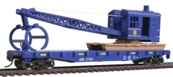 Walthers Trainline 931-1780 - TL Log Crane Alaska Railroad (ARR) 17104 - HO Scale