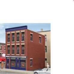 Walthers Trainline 931-813 - Paul's Pizzeria - Assembled - HO Scale