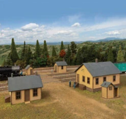 Walthers Cornerstone 933-4060 - Vintage Trackside Structures - HO Scale Kit