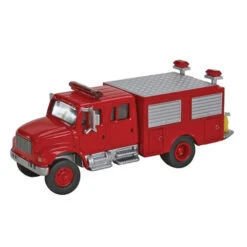 Walthers SceneMaster 949-11893 - International(R) 4900 First Response Fire Truck -- Red - HO Scale