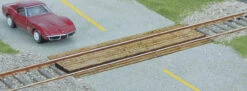 Walthers SceneMaster 949-4158 - Wood Grade Crossing - Laser-Cut Wood Kit - HO Scale Kit
