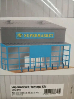 Wills Kits SSM310 - Super Market Frontage Kit - HO Scale