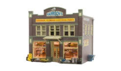 Woodland Scenics BR5022 - Harrison's Hardware - Built & Ready Landmark Structure - HO Scale