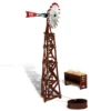Woodland Scenics BR5043 - Windmill - Built & Ready Landmark Structure - HO Scale -ScaleSigns Sales Store woo5043 34570.1645224843 1