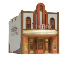 Woodland Scenics BR5054 - Theater - Built & Ready Landmark Structure - HO Scale