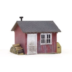 Woodland Scenics BR5057 - Work Shed - Built & Ready Landmark Structure - HO Scale