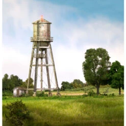 Woodland Scenics BR5064 - Rustic Water Tower - Built & Ready Landmark Structure - HO Scale
