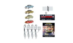 Woodland Scenics JP5908 - Just Plug Classic Vehicle Value Pack- HO Scale
